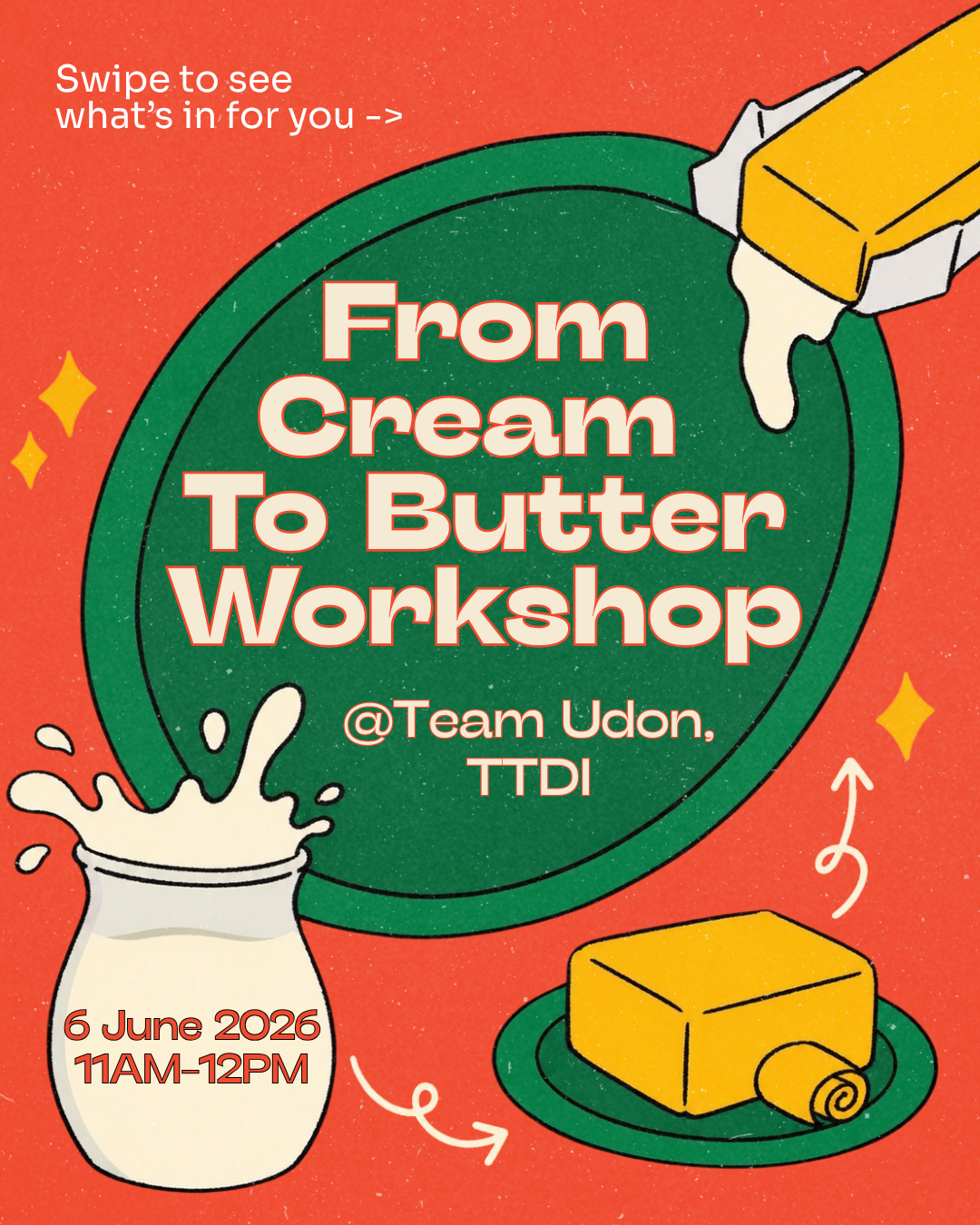 From cream to butter workshop (Session 2)